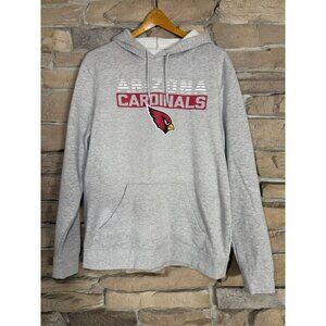 NFL Team Apparel Gray Arizona Cardinals Hoodie Men’s Sz L